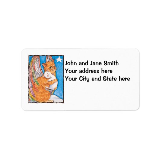 Verliert und gefunden adressaufkleber (Vorne)