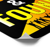 Verliert und gefunden poster (Ecke)