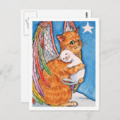 Verliert und gefunden postkarte (Vorne/Hinten)