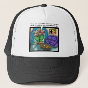 Verlierter im Crack Funny Cartoon Geschenke Sammle Truckerkappe