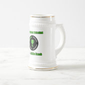 Verließ die Couch - die freigesetzte Leistung Bierglas (VorderseiteRechts)