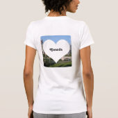 Verließ meinen Herz-Calgary-StadtSkyline Alberta T-Shirt (Rückseite)