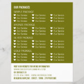 Verlinkte Hochzeitssender, Hochzeitplaner-Werbung Flyer (Hinten)