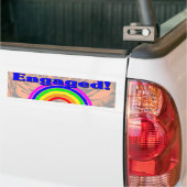 Verlobt! Autoaufkleber (Auf Lkw)