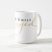 Verlobt Kaffeetasse (VorderseiteRechts)