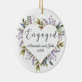 Verlobt Keramik Ornament (Rechts)