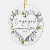 Verlobt Keramik Ornament (Links)