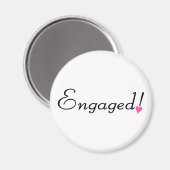 Verlobt Magnet (Vorderseite/Rückseite)