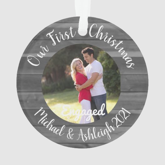 Verlobt Ornament (Rückseite)