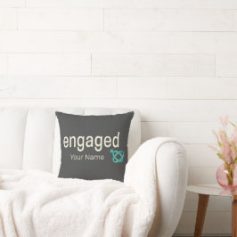 Verlobt Rings Couples Bachelor Party oder Hochzeit Kissen