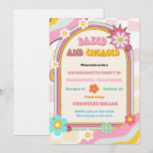 Verlobte Bachelorette Wochenendreise Einladung (Vorne/Hinten)