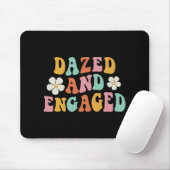 Verlobte Blume Groovy Bachelorette Teil Mousepad (Mit Mouse)
