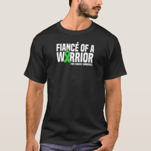 Verlobte einer Lyme-Krankheit des Kriegers T-Shirt