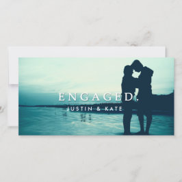 VERLOBTE FOTOKARTE SAVE THE DATE