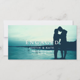 VERLOBTE FOTOKARTE SAVE THE DATE