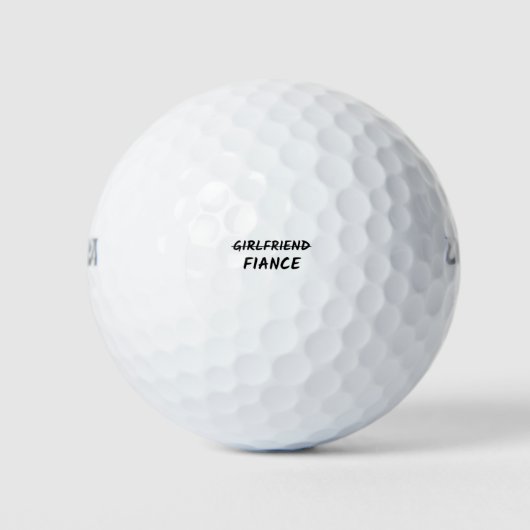 Verlobte Golfball (Vorderseite)