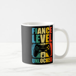Verlobte-Level-Unlock-Wedding-Gamer-Groom zu Bl Kaffeetasse
