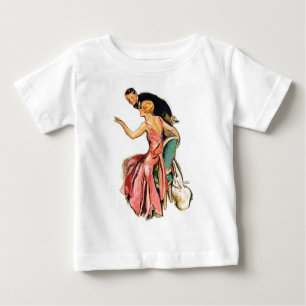 Verlobte Paare Baby T-shirt