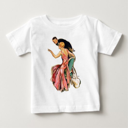 Verlobte Paare Baby T-shirt (Vorderseite)