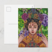 "Verlobte" Postkarte (Vorne/Hinten)
