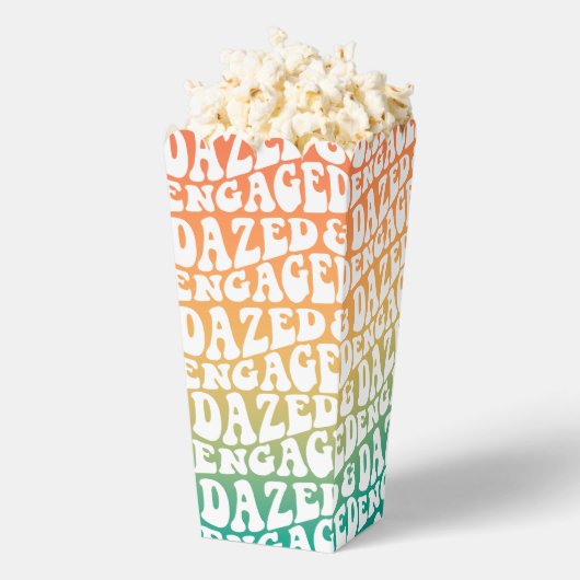 Verlobte Retroglühung Geschenkschachtel (Geplatzt)