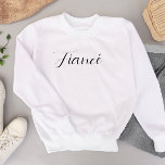 Verlobte Sweatshirt für sie<br><div class="desc">Verlobte Sweatshirt,  Bridal Shirt,  Hochzeitsgeschenk,  Bride Sweatshirt,  Brautparty,  Wifey Sweatshirt,  Personalisieren Sie mit einem Jahr,  Datum oder Namen.</div>