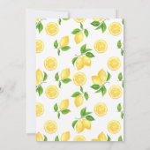 Verlobte Weihnachtsparty Einladung (Rückseite)