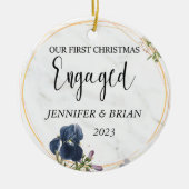 Verlobte Weihnachtsschmuck Erste Weihnachtszeit Ve (Vorne)