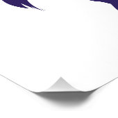 Verlobten zwei Herzen werden zu einer Leinwand Poster (Ecke)