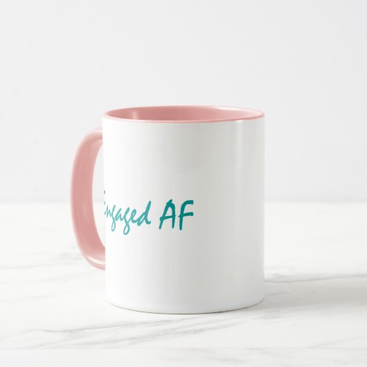 VERLOBTER AF TASSE (Vorderseite Links)