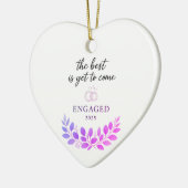 Verlobter Schmuck 2025 Keramik Ornament (Links)