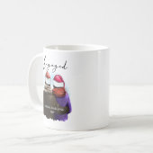 Verlobtes Drehbuch Personalisierte Paare Weihnacht Kaffeetasse (Vorderseite Links)
