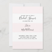 Verlobtes Foto Schwarzes Weiß Brautparty Einladung (Rückseite)