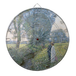 Verlobtes Paar (Hochzeit und Ehe) (Verlobung) Dartscheibe