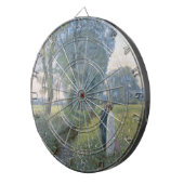 Verlobtes Paar (Hochzeit und Ehe) (Verlobung) Dartscheibe (Vorderseite rechts)