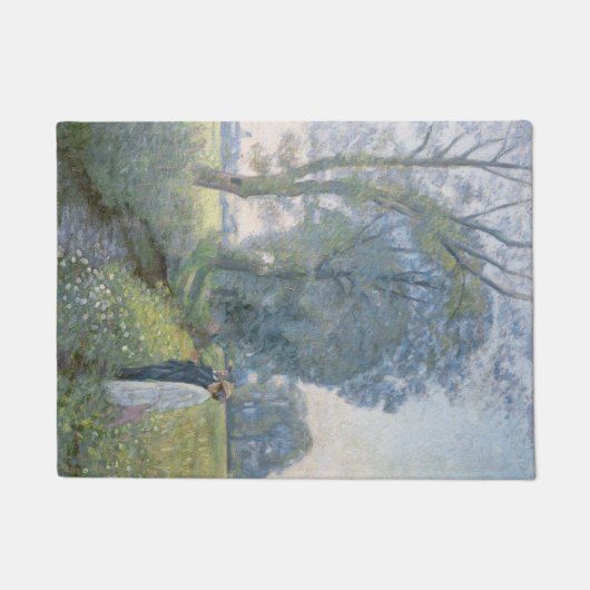 Verlobtes Paar (Hochzeit und Ehe) (Verlobung) Fußmatte (Vorderseite)