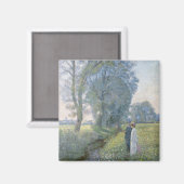 Verlobtes Paar (Hochzeit und Ehe) (Verlobung) Magnet (Vorderseite/Rückseite)