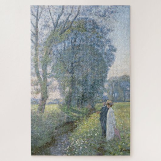 Verlobtes Paar (Hochzeit und Ehe) (Verlobung) Puzzle (Vertikal)