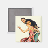 Verlobtes Paar Magnet (Vorderseite/Rückseite)