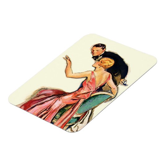 Verlobtes Paar Magnet (Linke Seite)