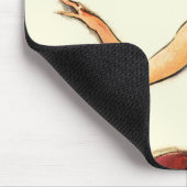 Verlobtes Paar Mousepad (Ecke)