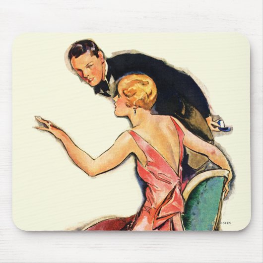 Verlobtes Paar Mousepad (Vorne)