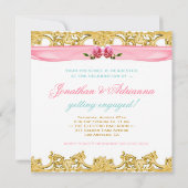 Verlobung 311 ließ sie Kuchen essen Einladung (Rückseite)