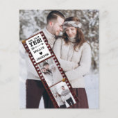 Verlobung Ankündigung Foto Sie sagte ja (Vorderseite)