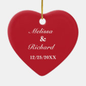 Verlobung Ankündigung Ornament (Hinten)