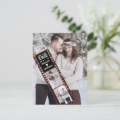 Verlobung Ankündigung sagte sie ja Foto Postkarte (Stehend Vorderseite)