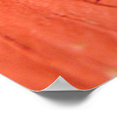 Verlobung auf Herbstleaf Poster (Ecke)