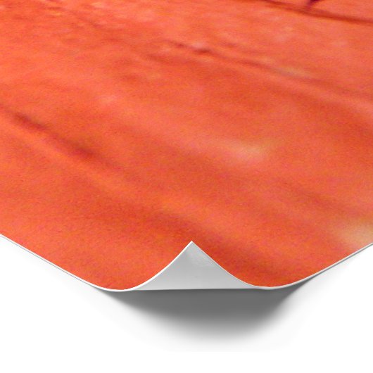 Verlobung auf Herbstleaf Poster (Ecke)