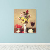 Verlobung Bouquet Leinwanddruck (Insitu (Holzboden))