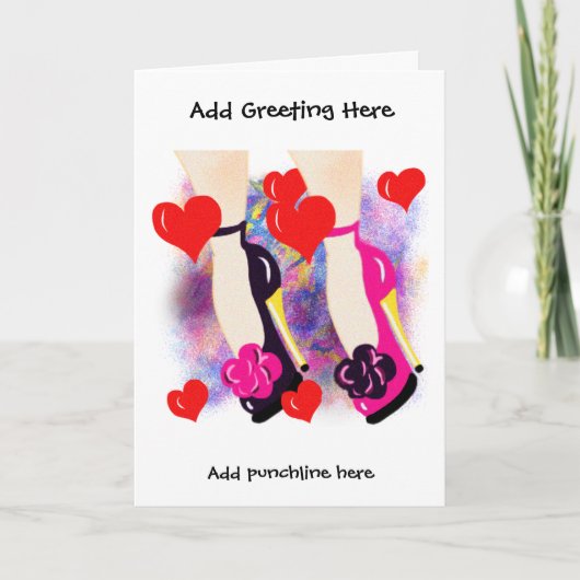 Verlobung Card für Lesben - eigene Nachricht hinzu Ankündigung (Vorderseite)